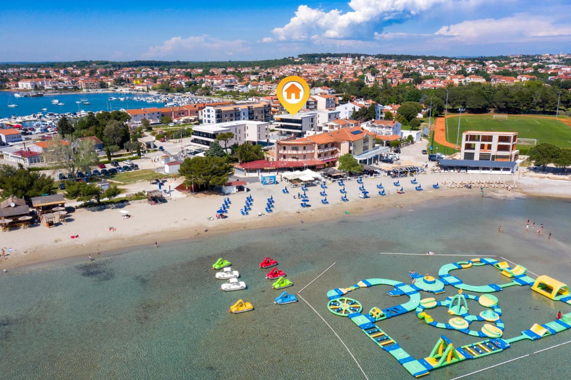 Fly Rooms Medulin - 50M From The Beach - New 2024 ภายนอก รูปภาพ
